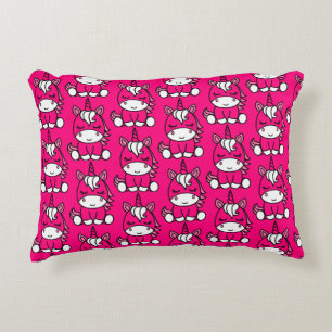 Little Girls Unicorn Pony Decorative Cushion