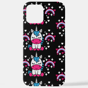 Little Girls Unicorn Pony iPhone 12 Pro Max Case