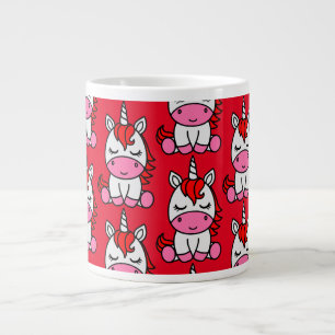 Little Girls Unicorn Pony Large Coffee Mug