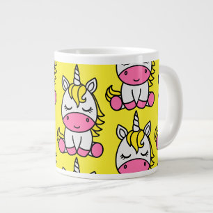Little Girls Unicorn Pony Large Coffee Mug