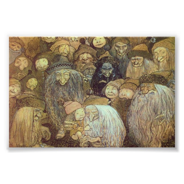 Little Gnome Boy Photo Print (Front)