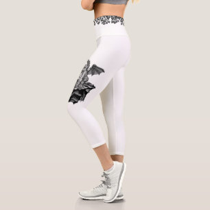 Little Golem Gargoyle Capri Leggings
