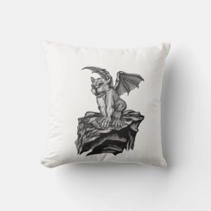 Little Golem Gargoyle Cushion