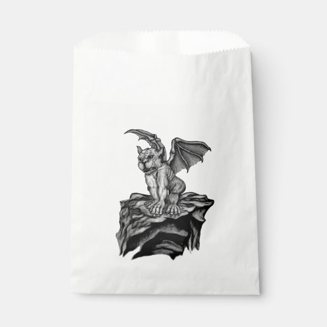 Little Golem Gargoyle Favour Bag (Front)