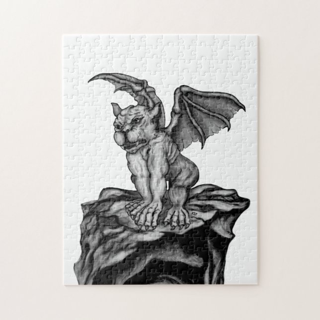 Little Golem Gargoyle Jigsaw Puzzle (Vertical)