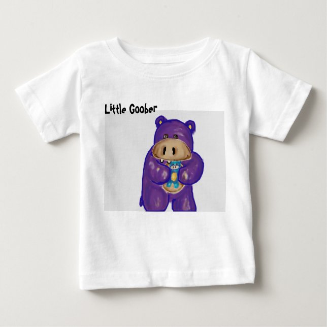 Little Goober the Hippo Baby T-Shirt (Front)