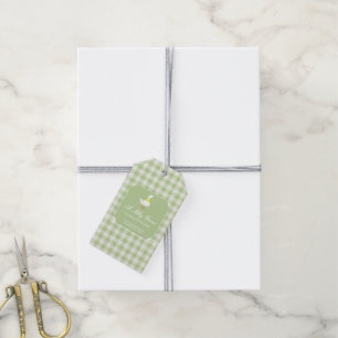 Little Goose Baby Shower Gift Tags