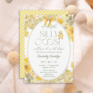 Little Goose Gender Neutral Baby Shower Invitation