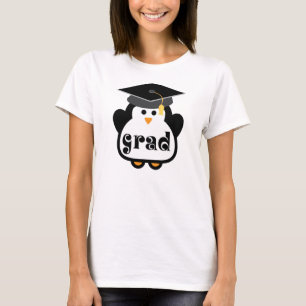 Little Grad Penguin Graduation Gift T-Shirt