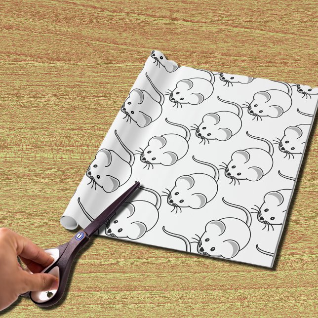 Little graphic mice wrapping paper (Creator Uploaded)