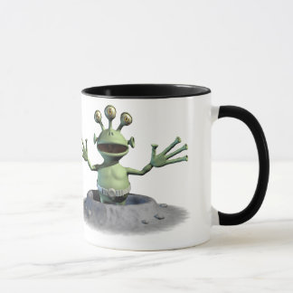 Little Green Alien Mug