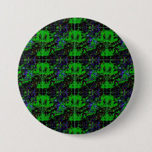 Little green Devil 7.5 Cm Round Badge