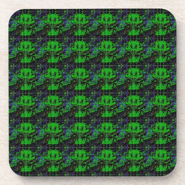 Little green Devil Coaster (Front)