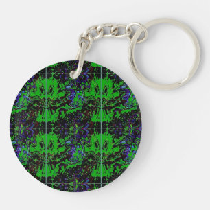 Little green Devil Key Ring