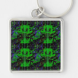 Little green Devil Key Ring