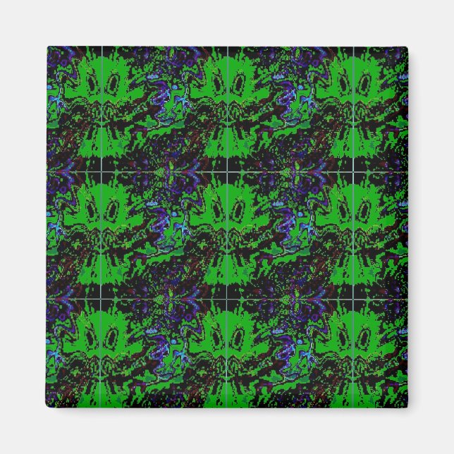 Little green Devil Magnet (Front)