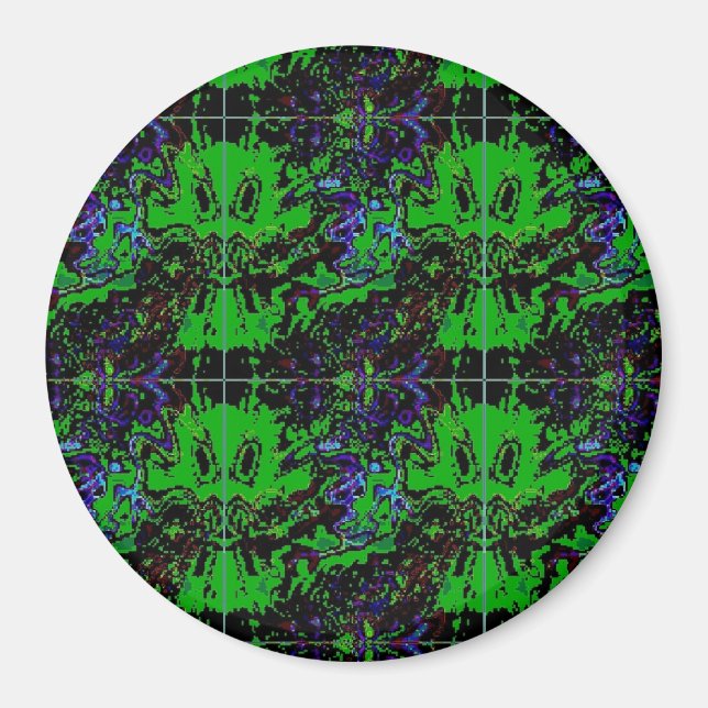 Little green Devil Magnet (Front)