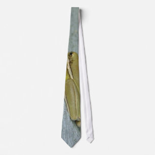 Little Green Frog Animal Tie