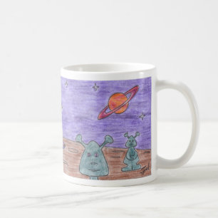 LITTLE GREEN MEN mug