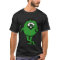 little green middle finger guy T-shirt