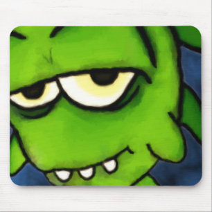 Little Green Monster Mousepad