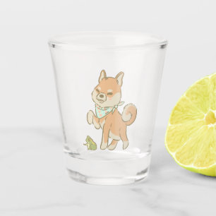 Little guardian froggo shot glass