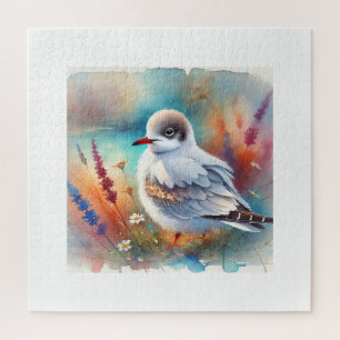 Little Gull 170724AREF112 - Watercolor Jigsaw Puzzle