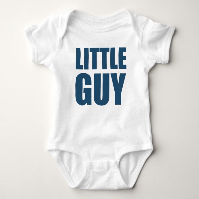 Little Guy t-shirt Baby Bodysuit (Front)