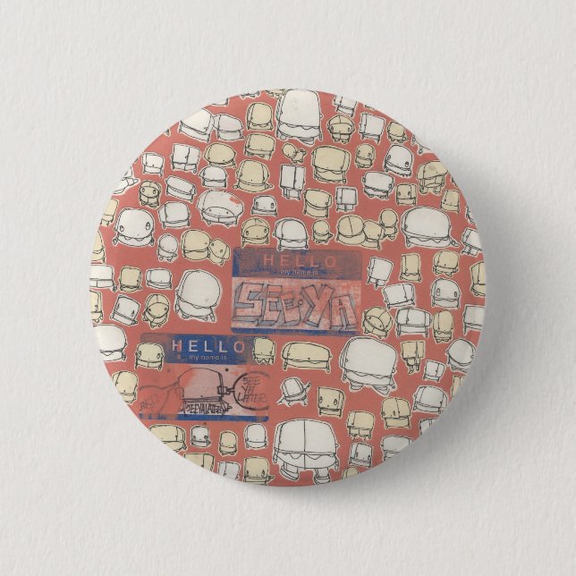 Little Guys Everywhere 6 Cm Round Badge (Front)