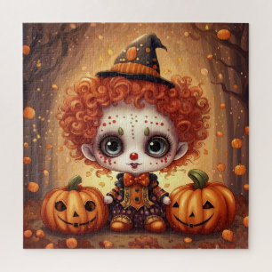 Little Halloween Clown 1 Jigsaw Puzzle