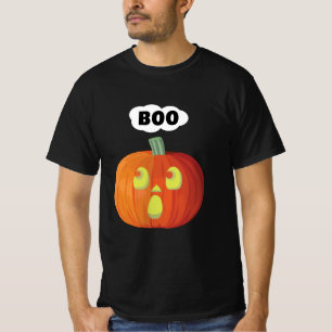 Little Halloween Pumpkin Boo T-Shirt