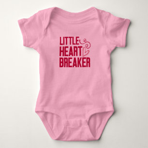Little Heart Breaker  Baby Bodysuit