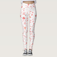 Little heart print Leggings