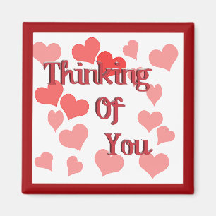 Little Hearts Thinking of You Magnet