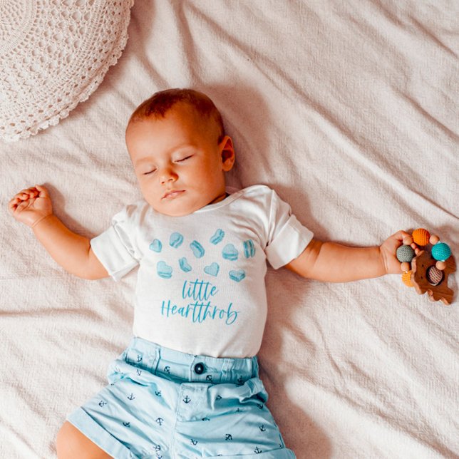 Little Heartthrob Boy Birthday Party Toddler T-Shirt (Creator Uploaded)