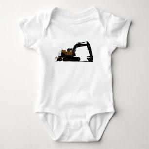 Little Heavy Equipment Operator Baby Bodysuit