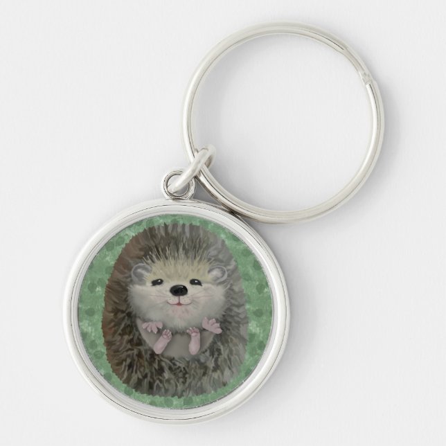 Little Hedgehog Keychain (Front)