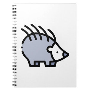 Little Hedgehog Notebook