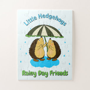 Little Hedgehogs Rainy Day Puzzle