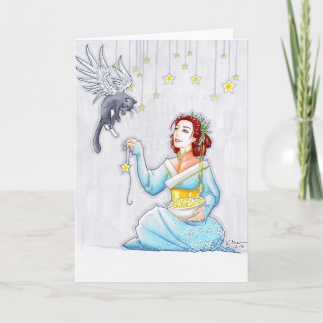 Little Helper Holiday Card (Front)