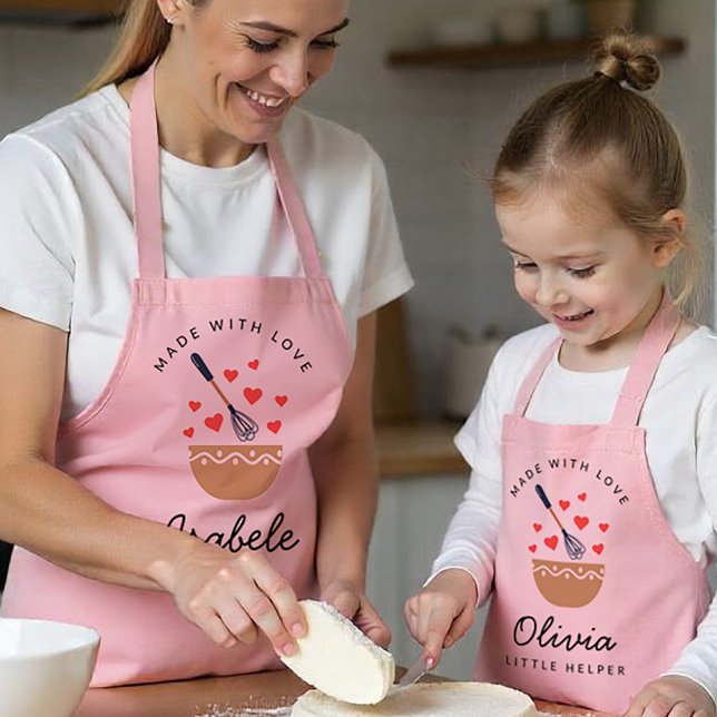 Little Helper Pink Family Matching Apron (Creator Uploaded)