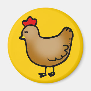 Little hen magnet