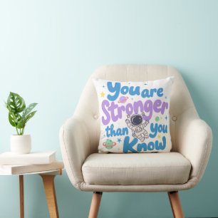 Little Hero Confidence Message for Kids Cushion