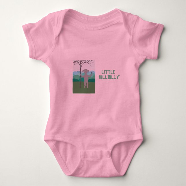 Little Hillbilly Baby Bodysuit (Front)