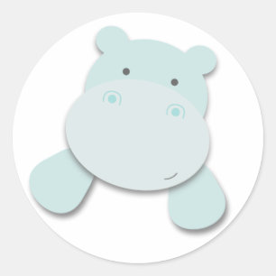 Little Hippo Stickers