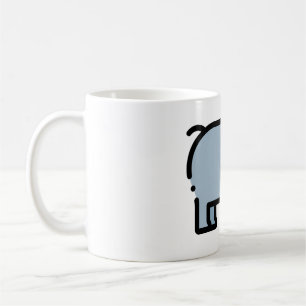 Little Hippopotamus Coffee Mug