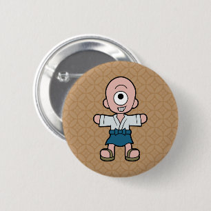 Little Hitotsume-kozo Yokai 6 Cm Round Badge