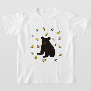 Little Honey Bee Bear T-Shirt