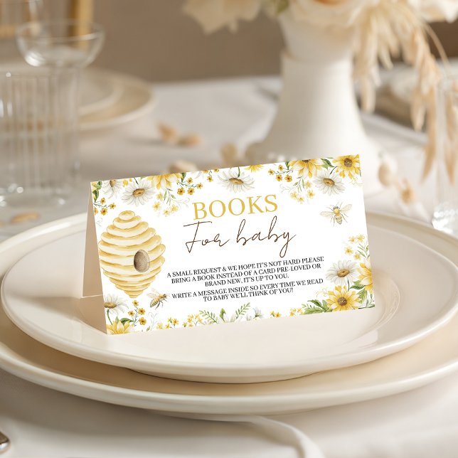 Little Honey Bee Books for Baby Request Enclosure Card (Creator Uploaded)