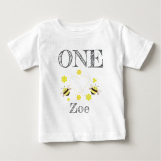 Little Honey T-Shirt Kids 1st Birthday